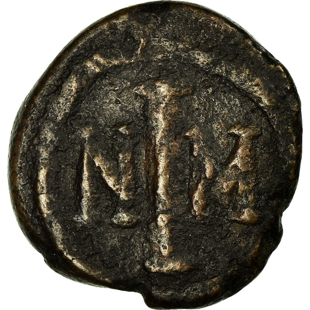 Monnaie, Justin II, Decanummium, 572-578, Carthage, TB, Cuivre, Sear:400