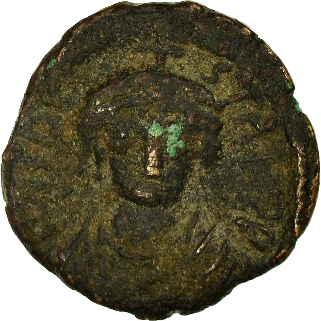 Munten, Tiberius II Constantijn, Decanummium, 578-582, Constantinople, FR+