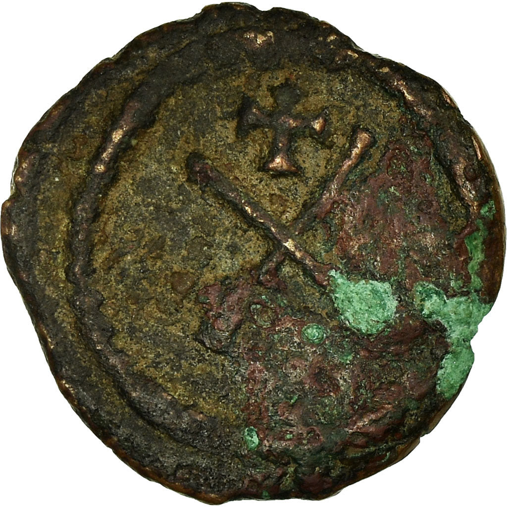 Munten, Tiberius II Constantijn, Decanummium, 578-582, Constantinople, FR+