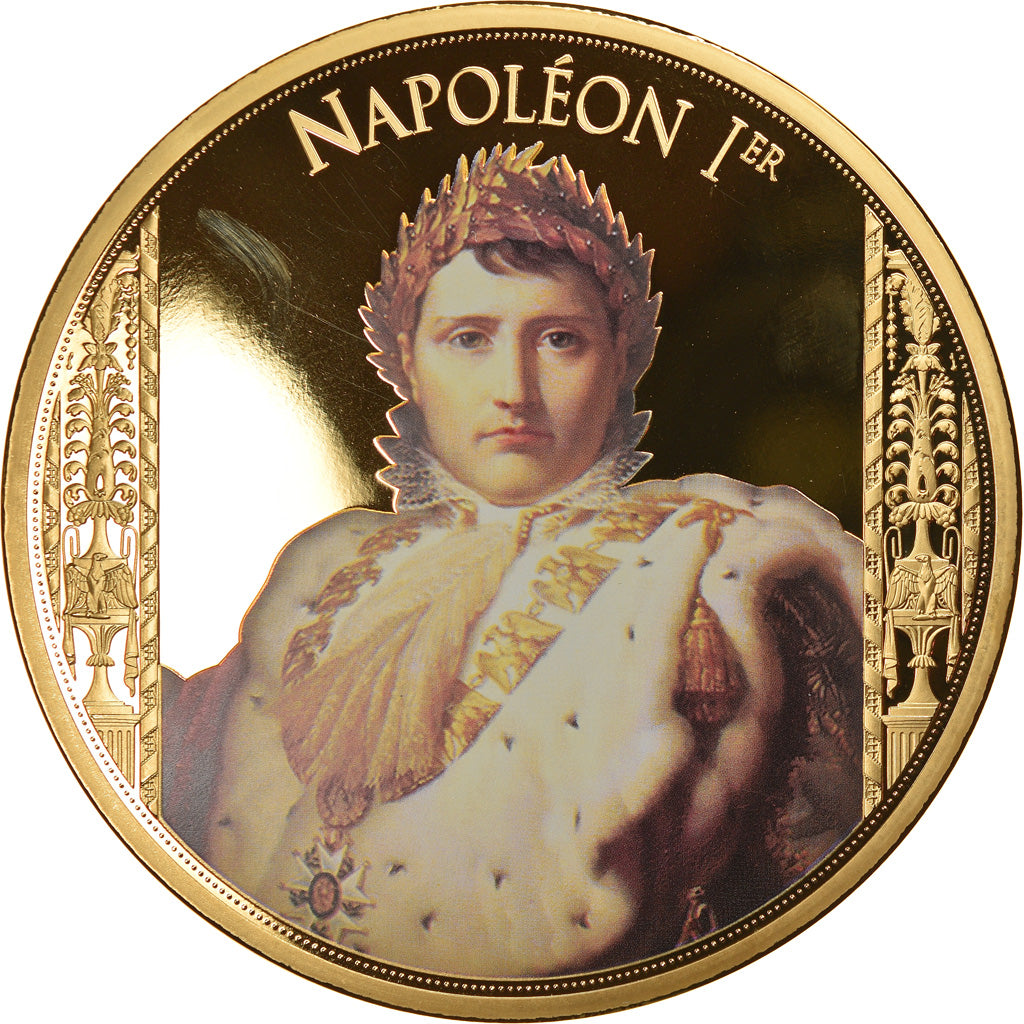 France, Medal, Napoléon Ier, History, MS(65-70), Copper Gilt
