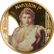 France, Medal, Napoléon Ier, History, MS(65-70), Copper Gilt