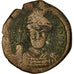 Moneda, Maurice Tiberius, Follis, 582-583, Constantinople, BC+, Cobre, Sear:494