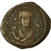 Moeda, Maurice Tiberius, Follis, 602-603, Constantinople, VF(20-25), Cobre
