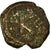 Moneda, Maurice Tiberius, Half Follis, 587-588, Constantinople, BC+, Cobre