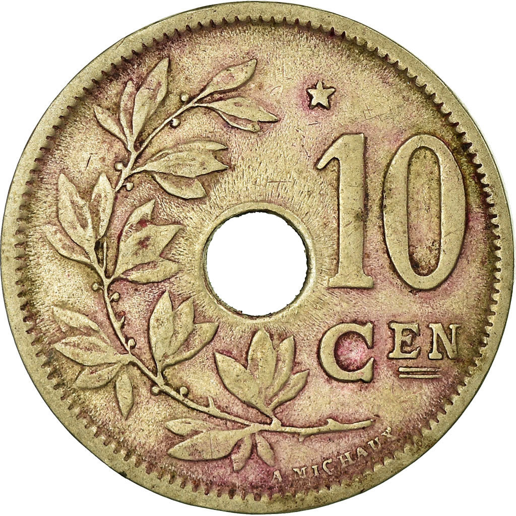 Münze, Belgien, 10 Centimes, 1930, SS, Nickel-brass, KM:96