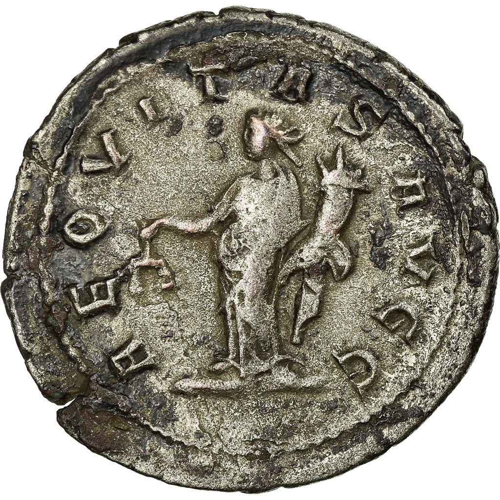 Moneta, Trajan Decius, Antoninianus, 249-251, Rome, MB+, Biglione, RIC:45