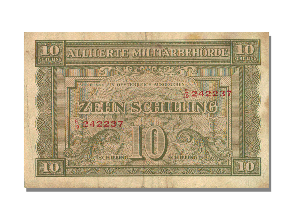 Austria, 10 Schilling, 1944, EF(40-45)