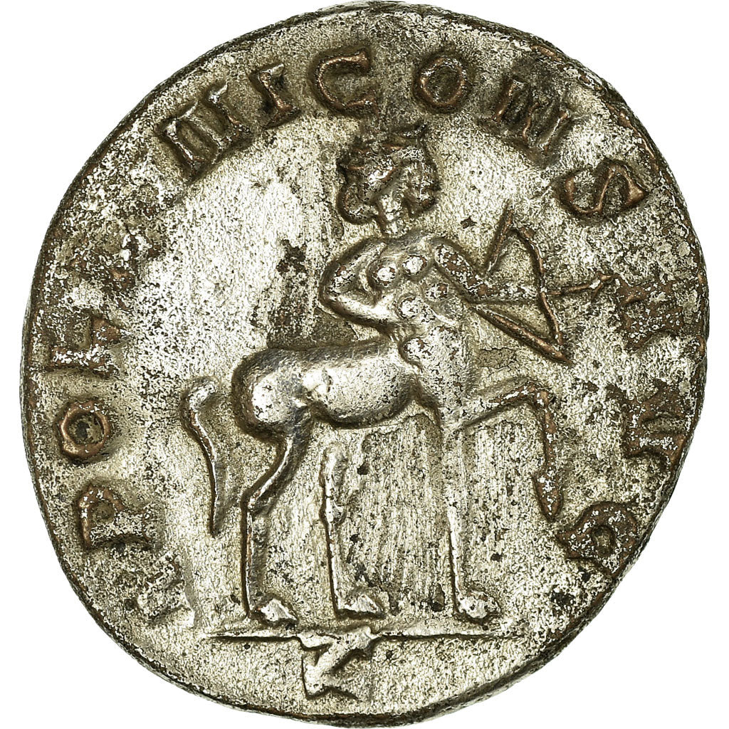 Moneta, Gallienus, Antoninianus, 267-268, Rome, BB, Biglione, RIC:163