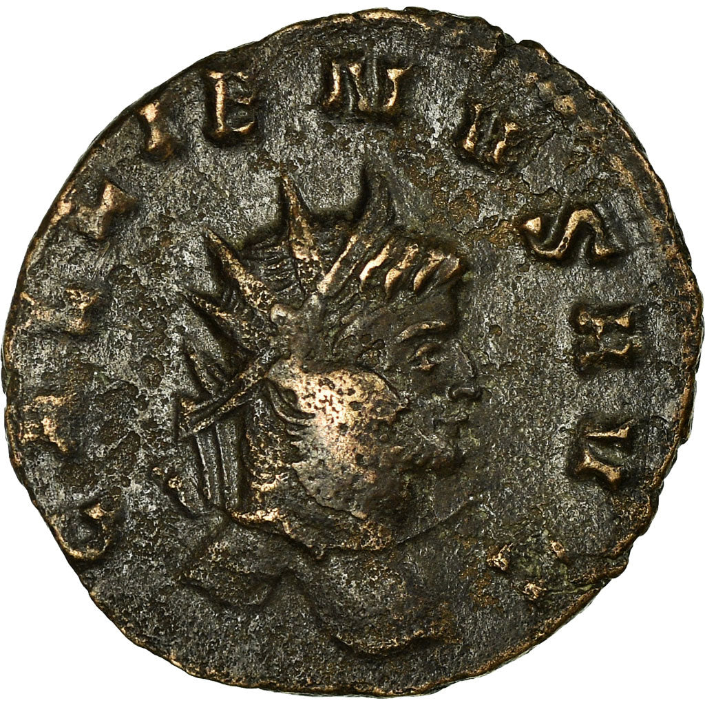 Moneta, Gallienus, Antoninianus, AD 260-268, Rome, BB, Biglione, RIC:207
