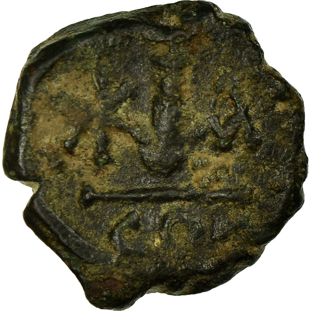 Coin, Maurice Tiberius, Decanummium, 582-602, Constantinople, VF(30-35), Copper
