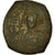 Moneta, Maurice Tiberius, Follis, 594-595, Nicomedia, MB+, Rame, Sear:512