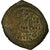 Moeda, Maurice Tiberius, Follis, 594-595, Nicomedia, VF(30-35), Cobre, Sear:512