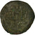 Moneta, Maurice Tiberius, Follis, 585-586, Kyzikos, MB, Rame, Sear:518