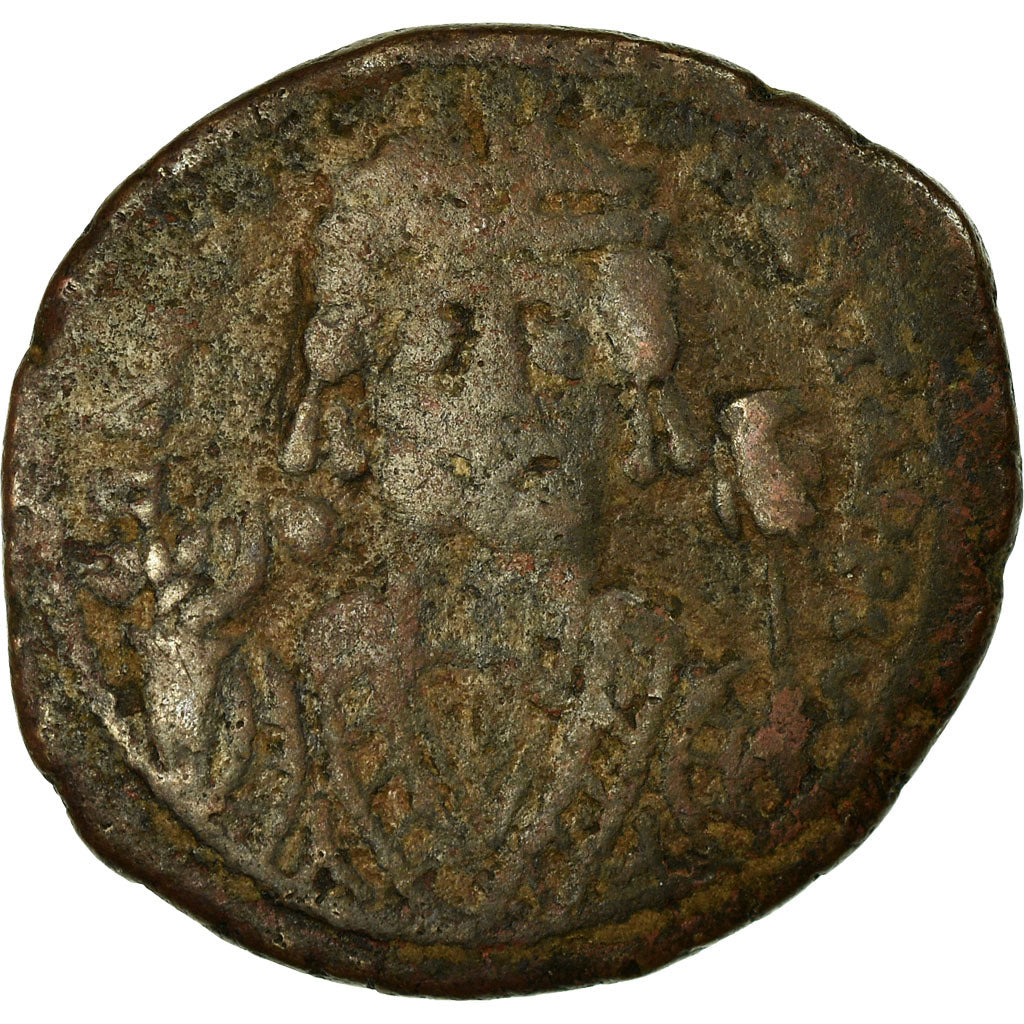 Munten, Maurice Tiberius, Follis, 585-586, Antioch, FR, Koper, Sear:532