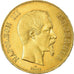 Münze, Frankreich, Napoleon III, 100 Francs, 1858, Paris, SS, Gold, KM:786.1