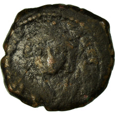 Moneta, Maurice Tiberius, Decanummium, 589-590, Antioch, VF(20-25), Miedź