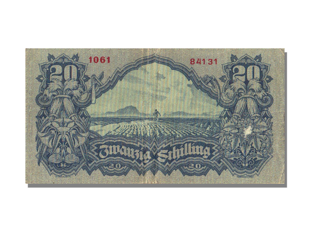 Austria, 20 Schilling, 1945, 1945-05-29, EF(40-45)