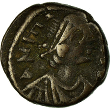 Moneta, Maurice Tiberius, 12 Nummi, 582-602, Alexandria, MB, Rame, Sear:545