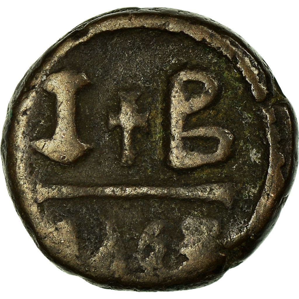 Moneta, Maurice Tiberius, 12 Nummi, 582-602, Alexandria, MB, Rame, Sear:545