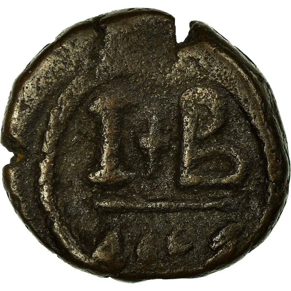 Moneta, Maurice Tiberius, 12 Nummi, 582-602, Alexandria, MB+, Rame, Sear:545