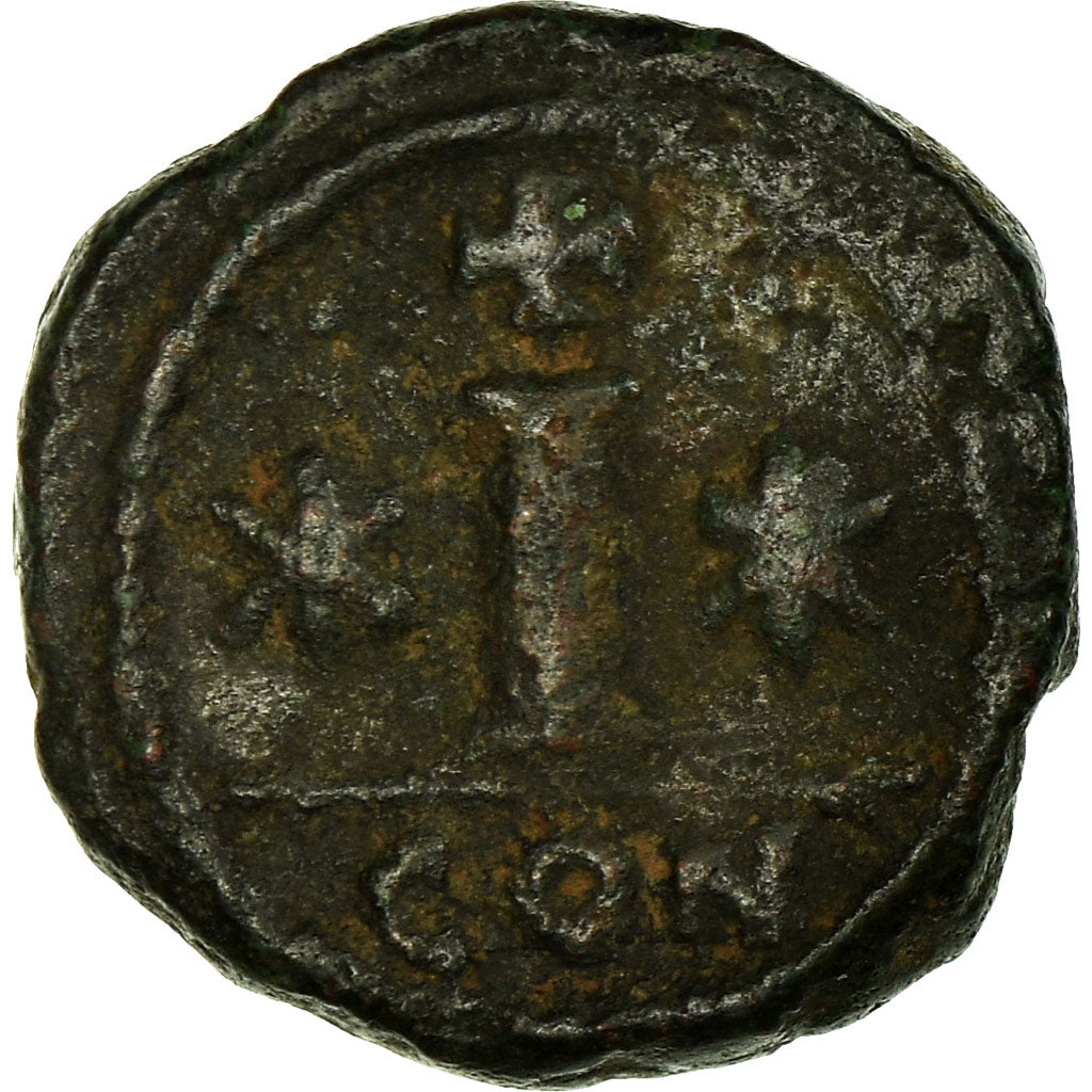 Münze, Maurice Tiberius, Decanummium, 582-602, Constantine in Numidia, S+