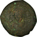Moneda, Phocas, Follis, 604-605, Constantinople, BC+, Cobre, Sear:640