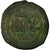 Moneta, Phocas, Follis, 604-605, Constantinople, VF(20-25), Miedź, Sear:640