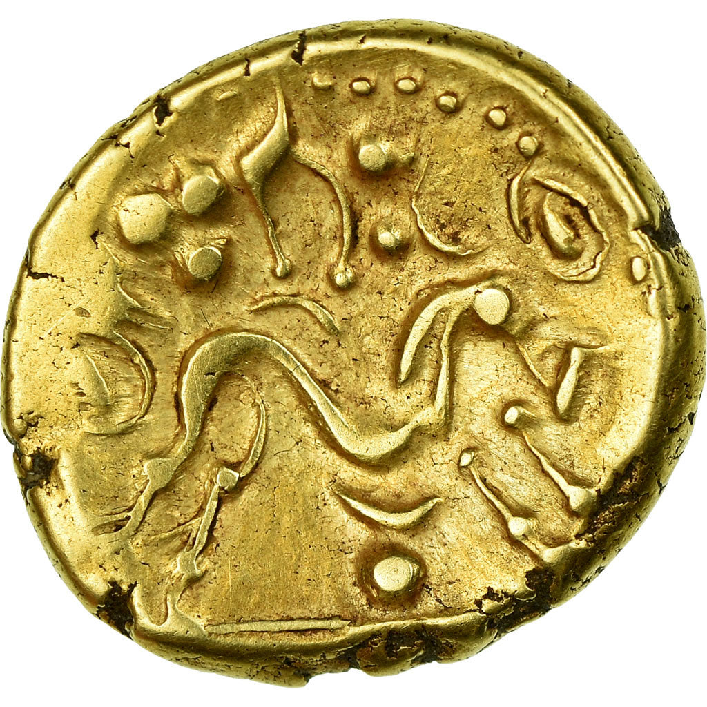 Moneta, Ambiani, Stater, SPL-, Oro, Delestrée:240