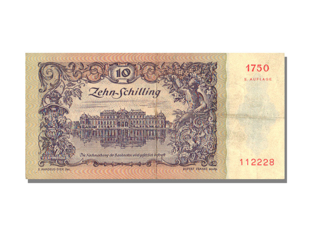 Austria, 10 Schilling, 1950, KM #128, 1950-01-02, UNC(63), 112228