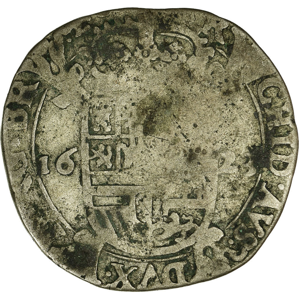 Monnaie, Pays-Bas espagnols, Philippe IV, Escalin, 1623, Bois-Le-Duc, TB