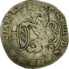Monnaie, Pays-Bas espagnols, Philippe IV, Escalin, 1628, Atelier incertain, TB
