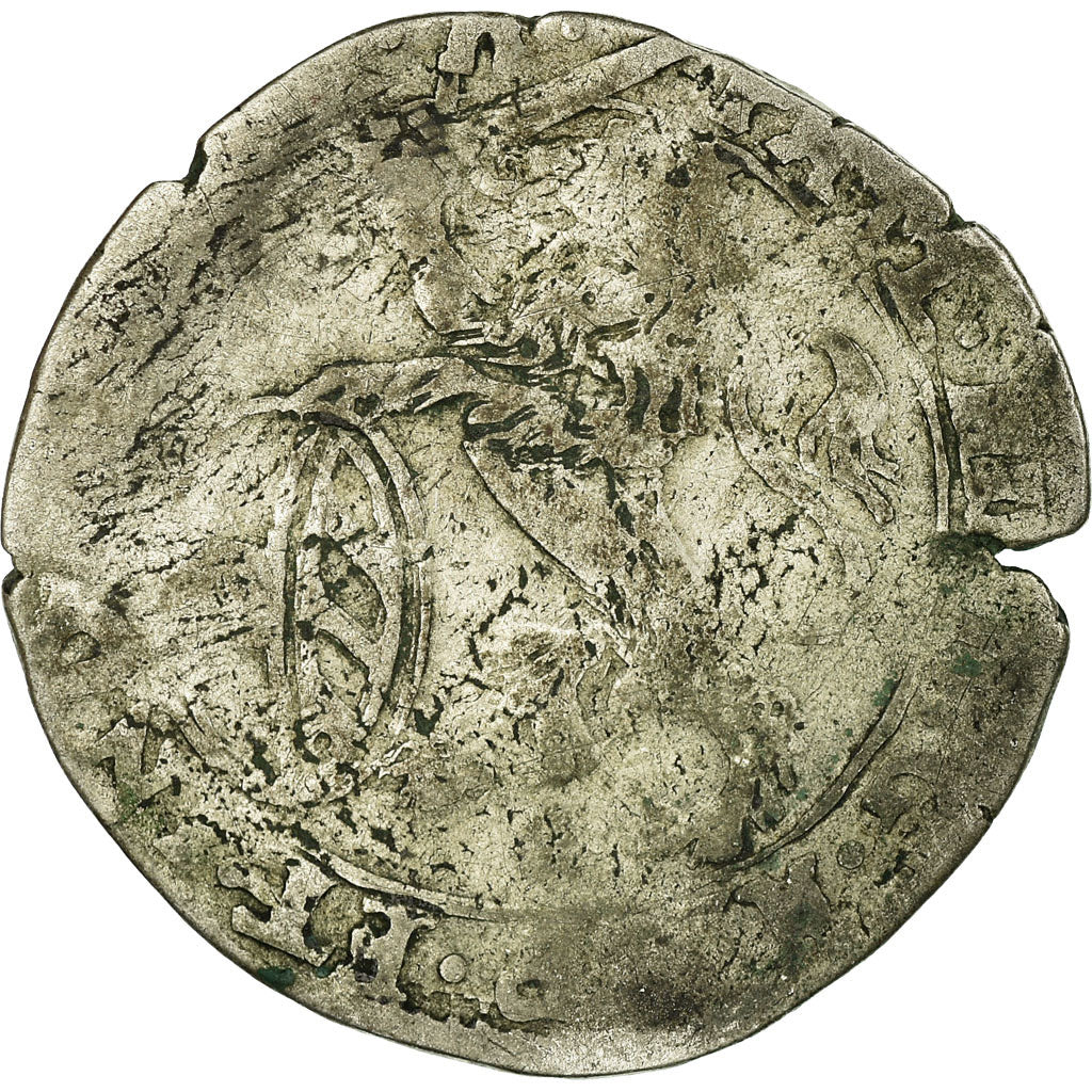 Coin, Spanish Netherlands, Philip IV, Escalin, 1629, Tournai, VF(20-25), Silver