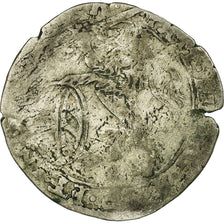 Coin, Spanish Netherlands, Philip IV, Escalin, 1629, Tournai, VF(20-25), Silver