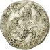Moeda, França, Philip IV, Escalin, 1631/0, Dole, Dupla Cunhagem, AU(50-53)