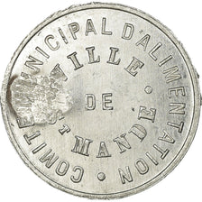Moneta, Francia, Comité Municipal d'Alimentation, Saint-Mandé, 5 Centimes