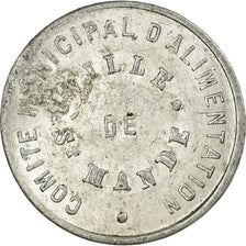Moneda, Francia, Comité Municipal d'Alimentation, Saint-Mandé, 10 Centimes