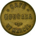 Coin, France, Café DOUGADA, Saint-Marcel-sur-Aude, 1 Franc, AU(50-53), Brass