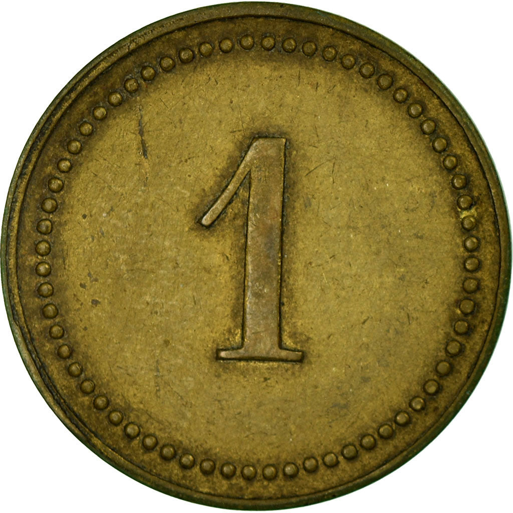 Monnaie, France, Café DOUGADA, Saint-Marcel-sur-Aude, 1 Franc, TTB+, Laiton
