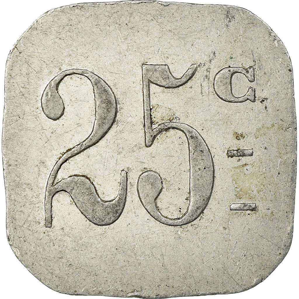 Moneta, Francja, E. M. C. M, Saint-Hippolyte-du-Fort, 25 Centimes, Undated
