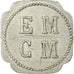 Moeda, França, E. M. C. M, Saint-Hippolyte-du-Fort, 50 Centimes, AU(50-53)