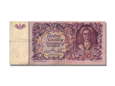 Austria, 50 Schilling, 1951, KM #130, 1951-01-02, EF(40-45), 386425