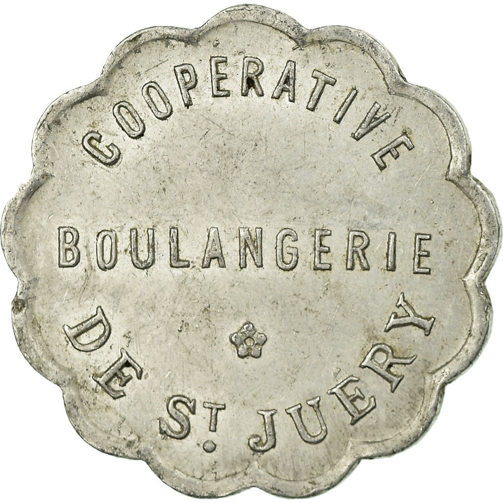 Monnaie, France, Boulangerie Coopérative, Saint-Juéry, 25 Centimes, TTB