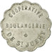 Moneda, Francia, Boulangerie Coopérative, Saint-Juéry, 25 Centimes, MBC