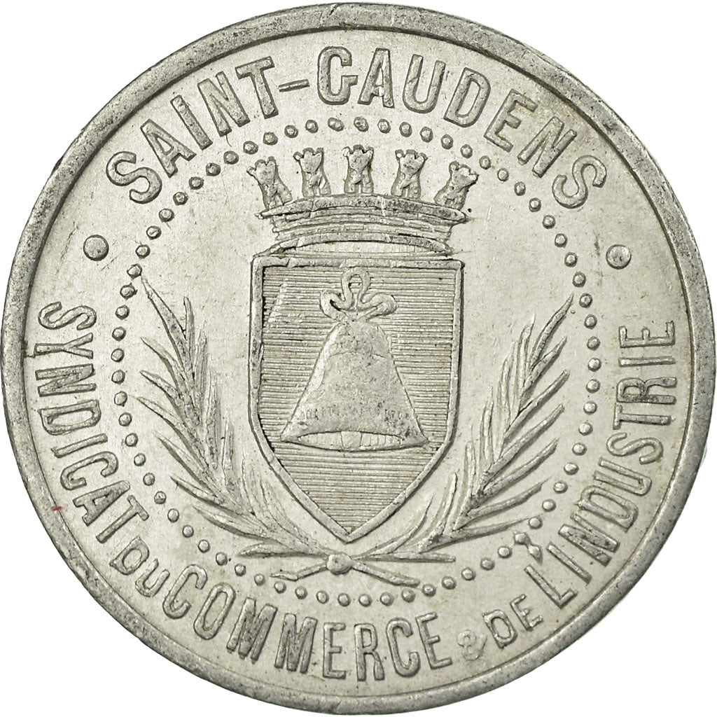Münze, Frankreich, Syndicat du Commerce & de l'Industrie, Saint-Gaudens, 5