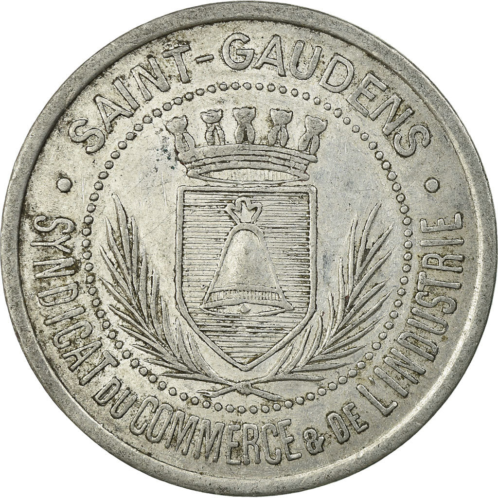Monnaie, France, Syndicat du Commerce & de l'Industrie, Saint-Gaudens, 25