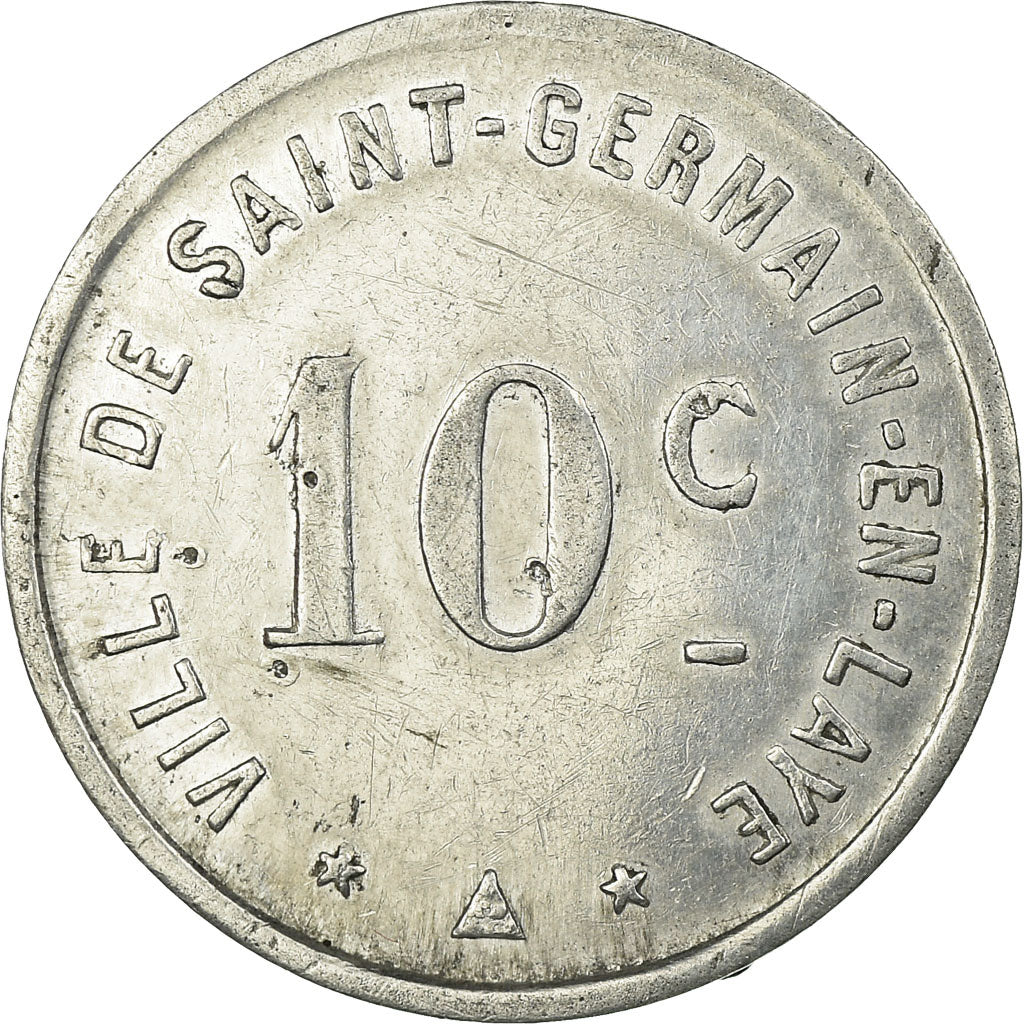 Moneda, Francia, Ville de St. Germain-en-Laye, Saint-Germain-en-Laye, 10