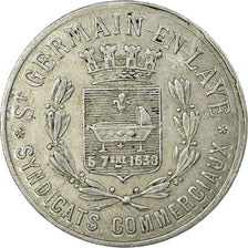 Coin, France, Union du Commerce & de l'Industrie, Saint-Germain-en-Laye, 25