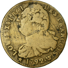 Moeda, França, Louis XVI, 2 Sols, 1792, Lille, VF(30-35), Bronze, KM:603.16