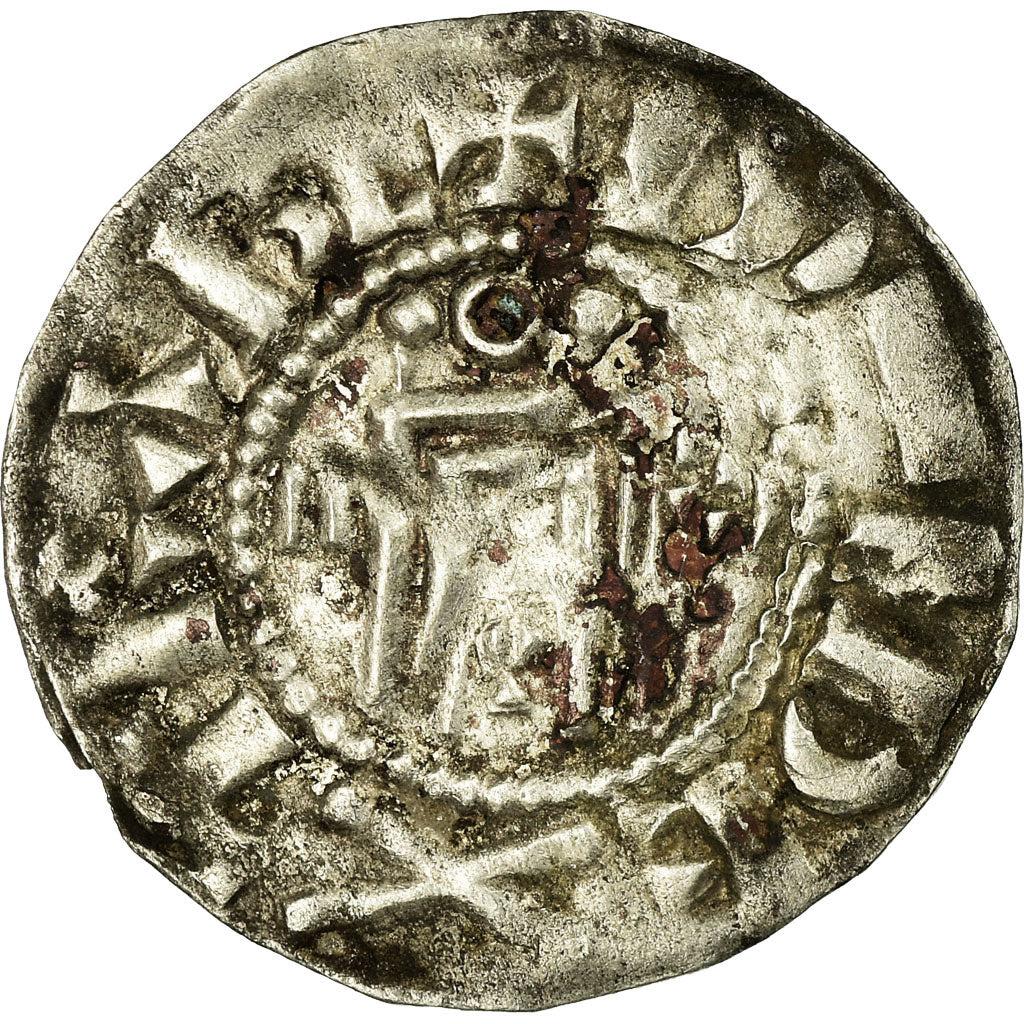 Monnaie, France, Orléanais, Denier, 1017-1025, Orléans, TTB+, Argent