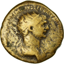 Monnaie, Trajan, Dupondius, 98-117, Rome, B+, Bronze